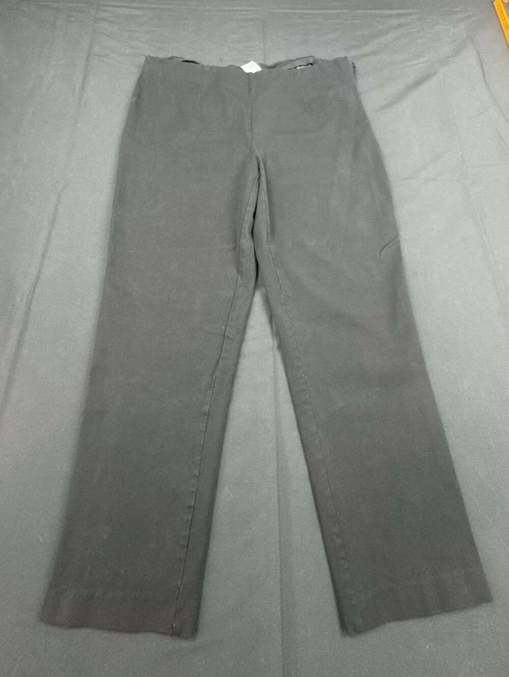 Time And Tru Pants Size 14 Black Cotton Blend Casual